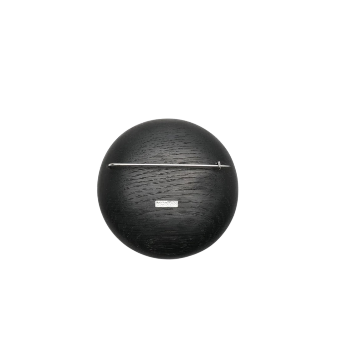 VIRGA DISC BROOCH