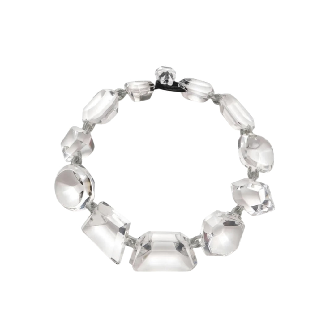 BINA ACRYLIC GEMS NECKLACE