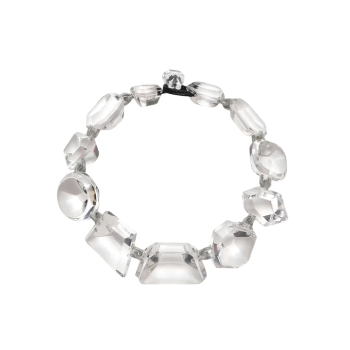 BINA ACRYLIC GEMS NECKLACE
