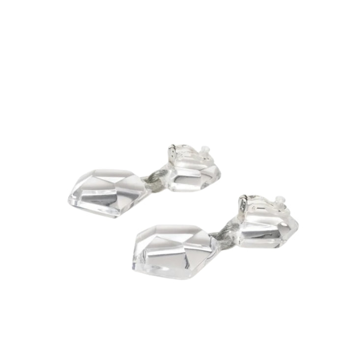 FABA ACRYLIC GEMS DROP EARRINGS