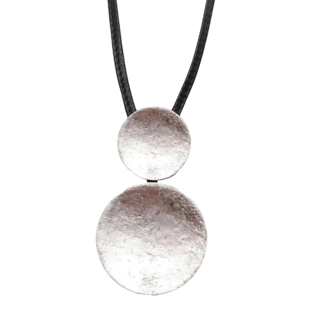 SERIS DOUBLE DISK PENDANT