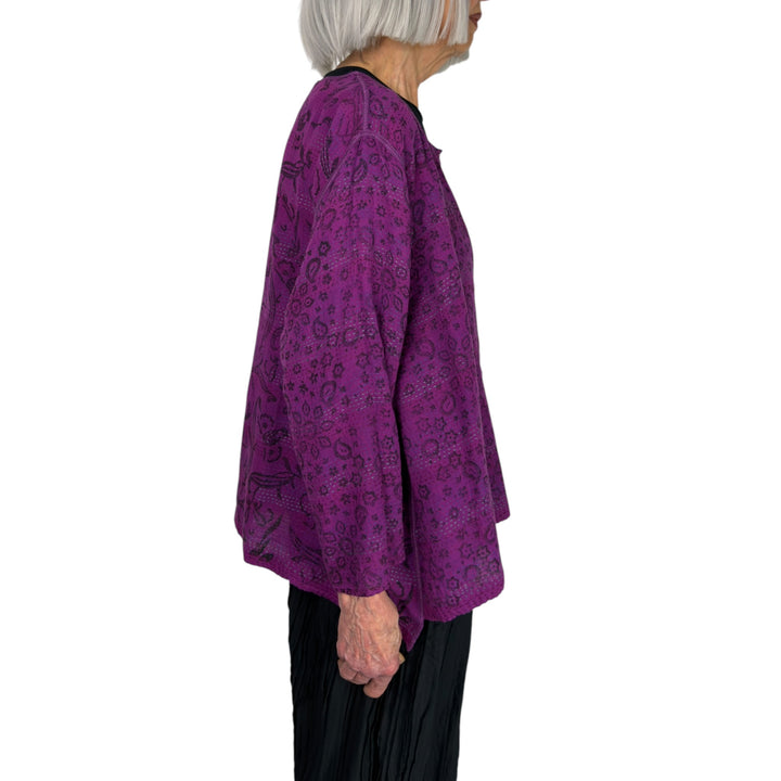 VINTAGE COTTON A-LINE SHORT JACKET