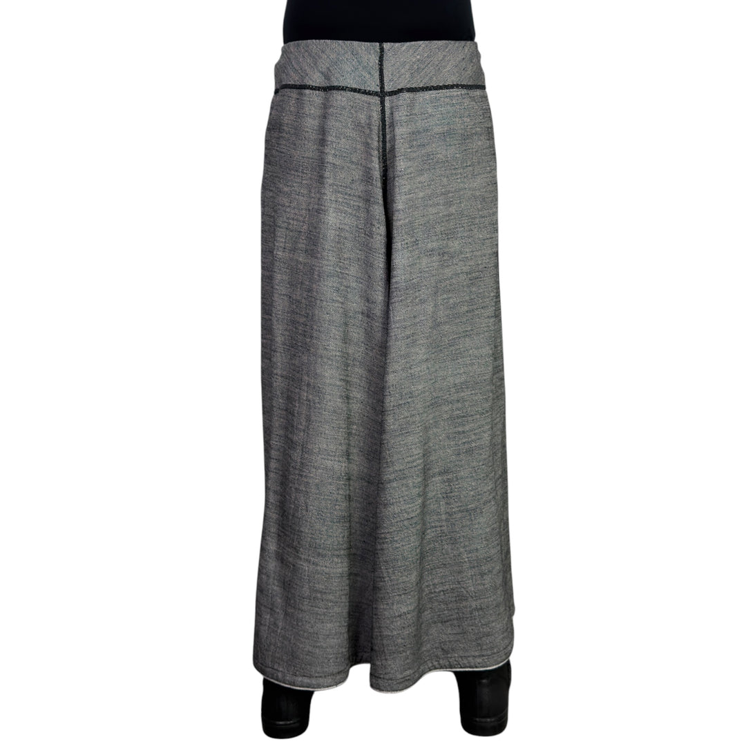 WIDE LEG DENIM PANT