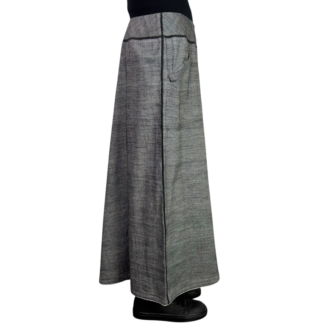 WIDE LEG DENIM PANT
