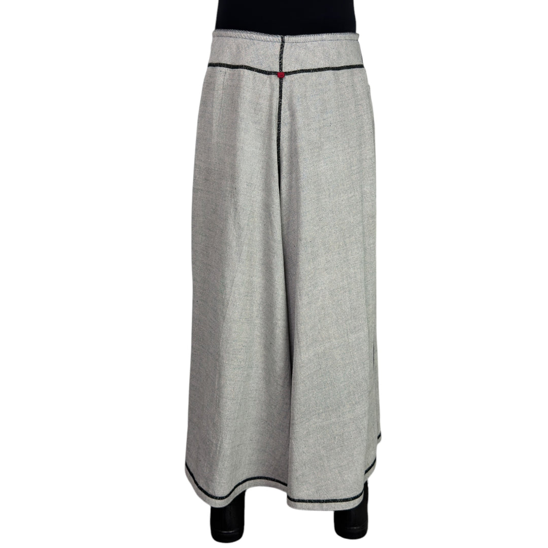 WIDE LEG DENIM PANT