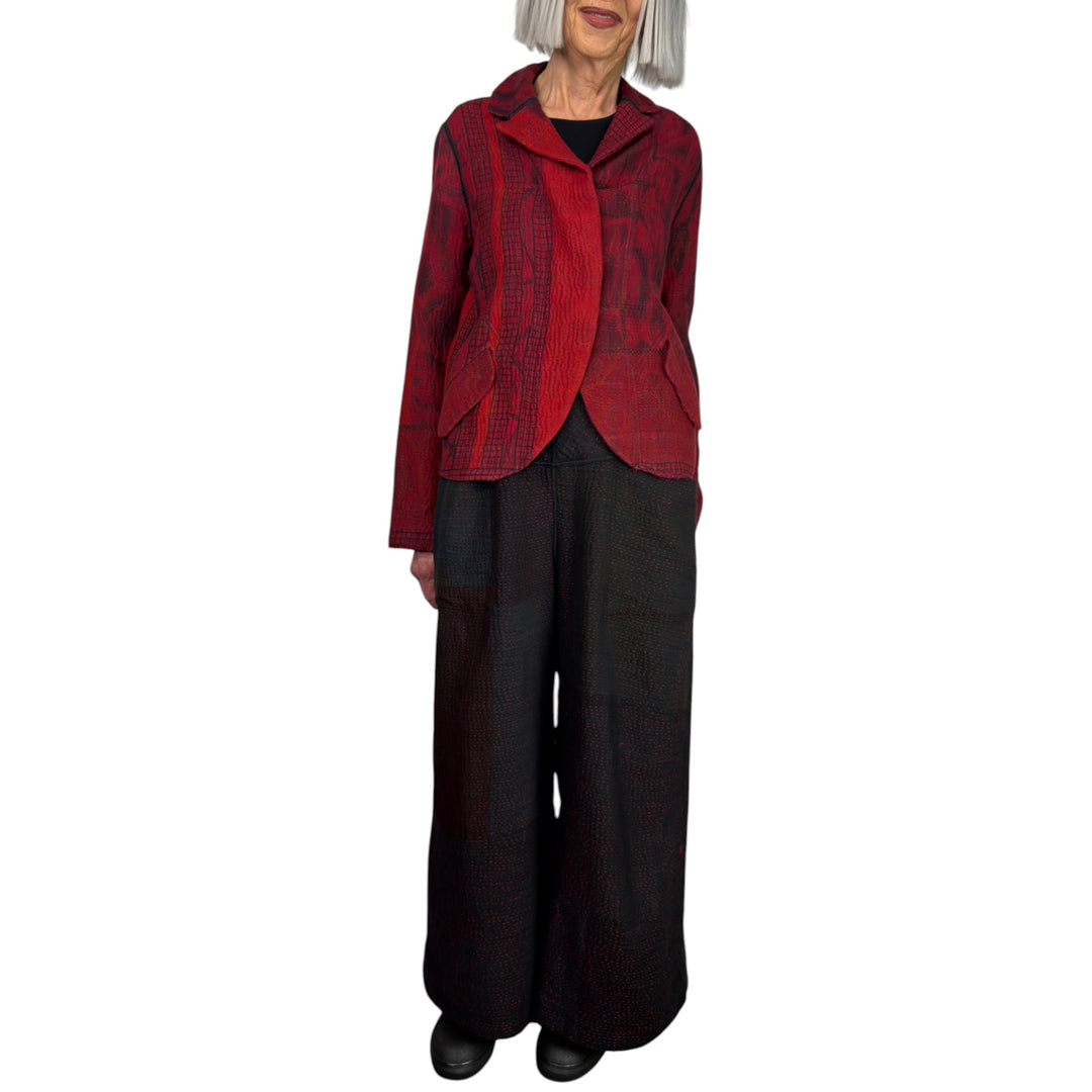 MUJI PATCH WIDE LEG PANT