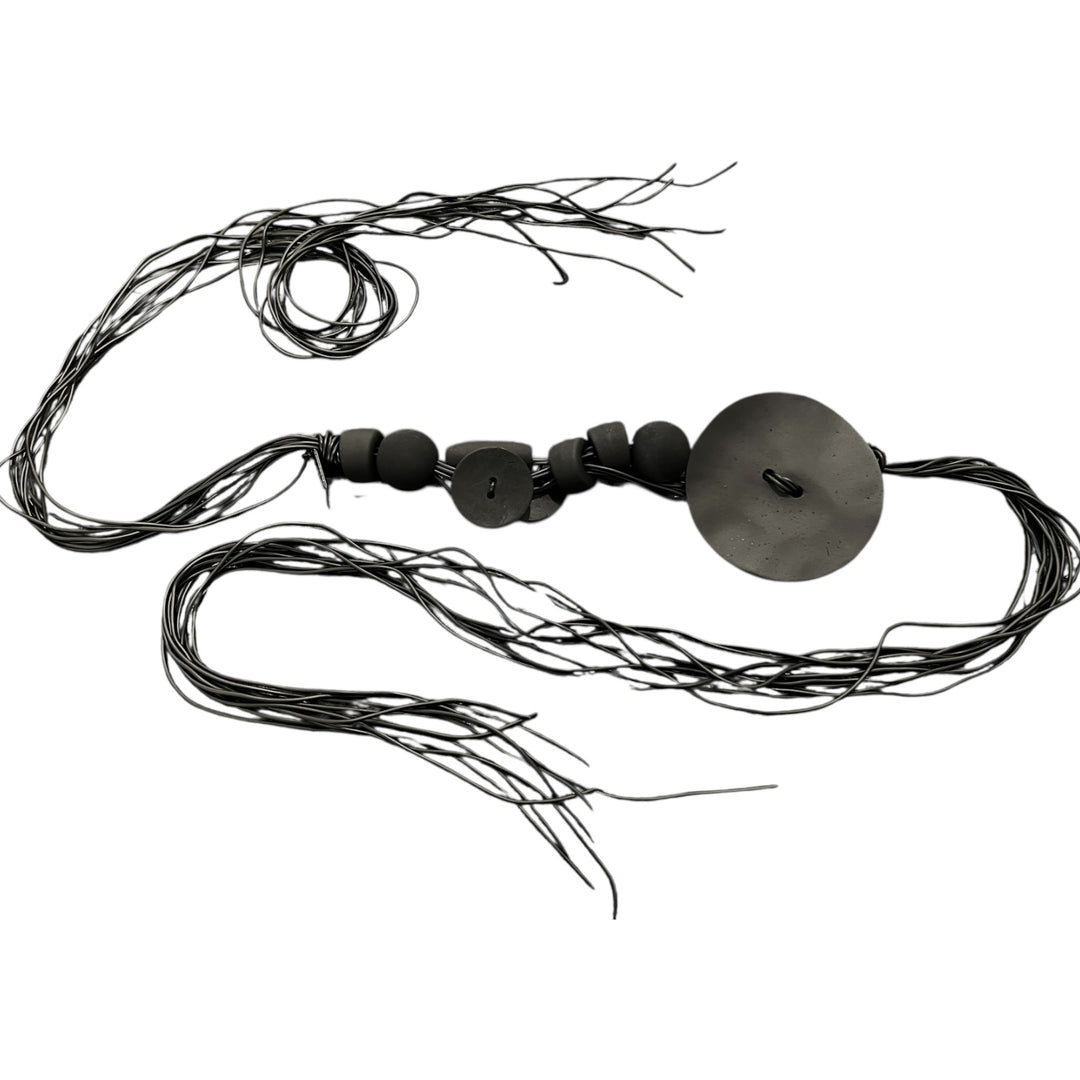 BIG DISC NECKLACE/BELT