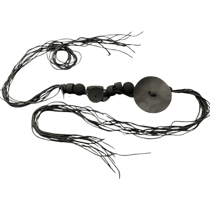 BIG DISC NECKLACE/BELT
