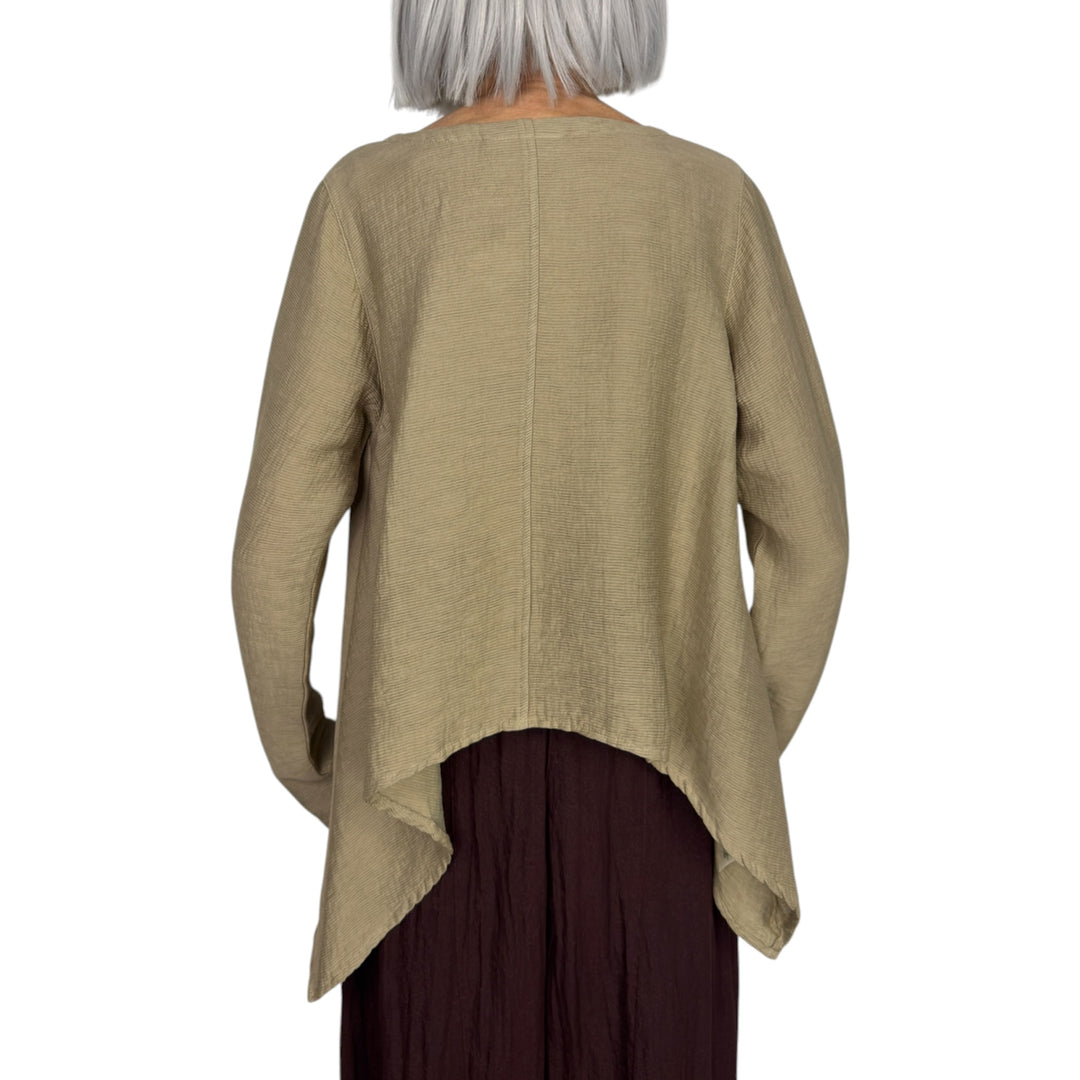 RAYON TUCK TOPPER