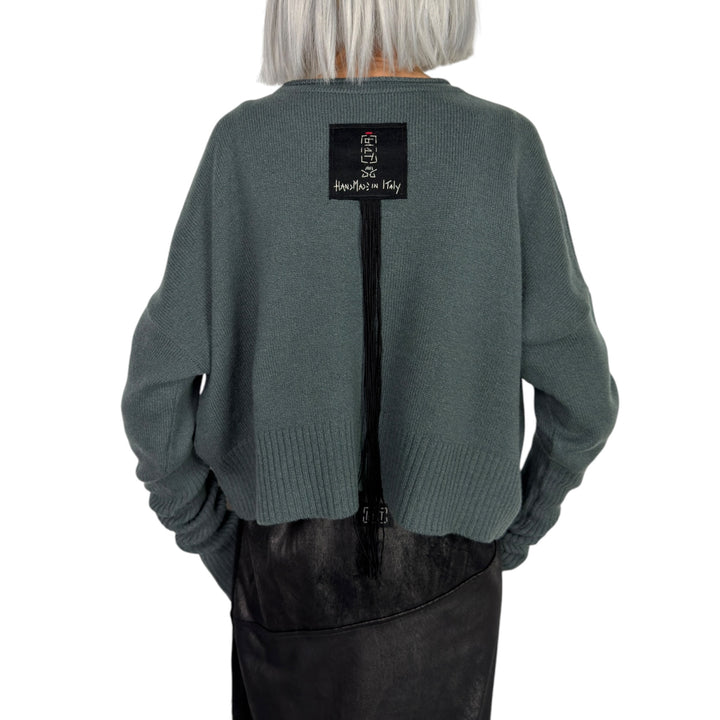 BINA GIRO CROP SWEATER