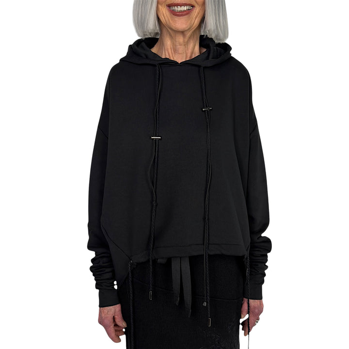 HERO FELPA HOODIE W/PAINTED BACK
