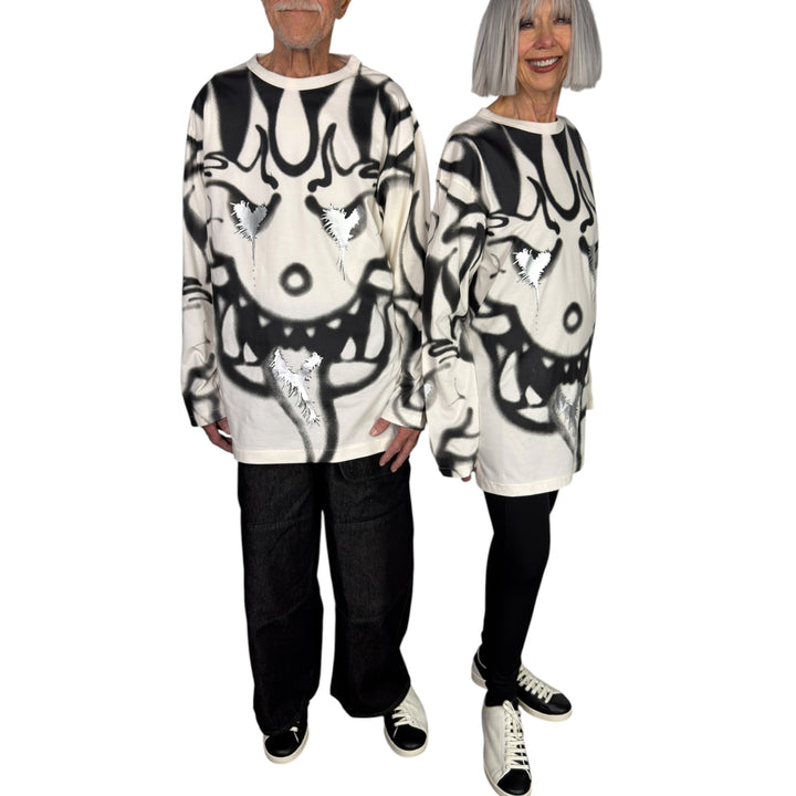 Y-3 CHITO GRAPHIC L/S TEE