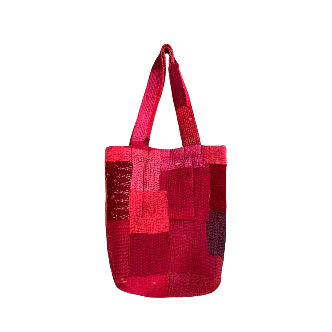 LANDSCAPE VINTAGE KANTHA TOTE BAG