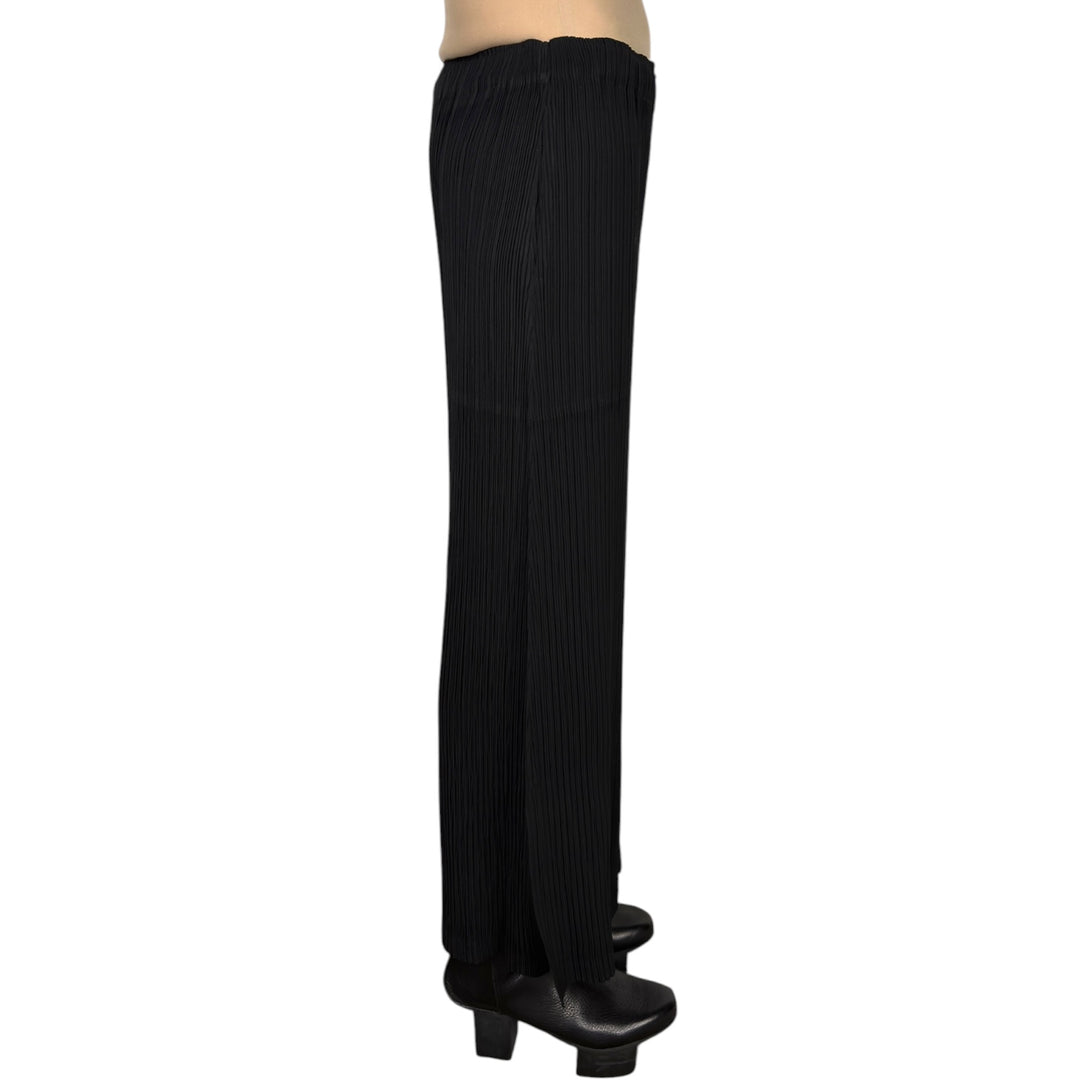 HATCHING BOTTOMS WIDE LEG PANT