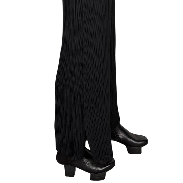HATCHING BOTTOMS WIDE LEG PANT