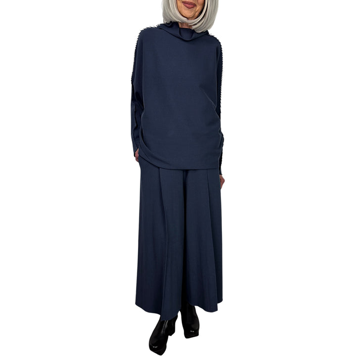 CAMPAGNE COWL NECK TOP