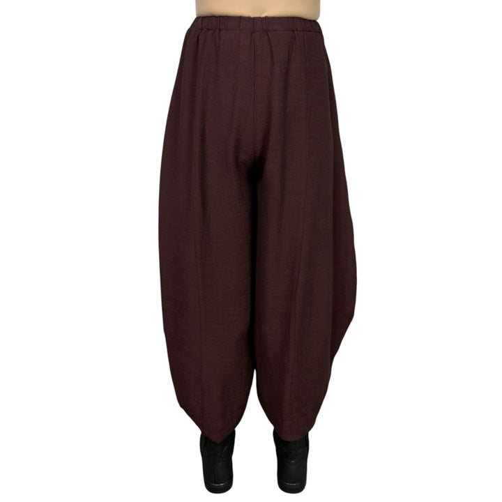 RAYON TUCK DOUBLE POCKET PANT