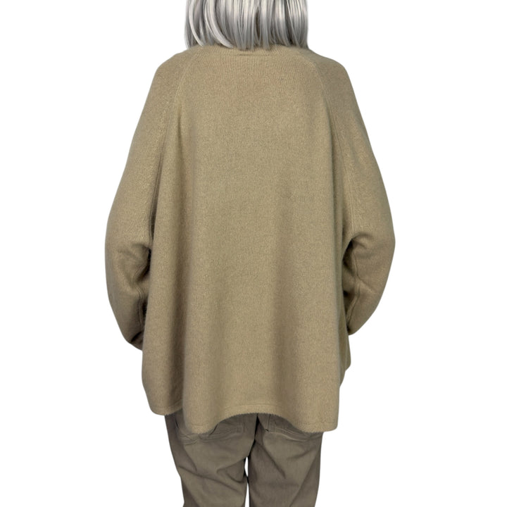 HI-NECK RACCOON SWEATER