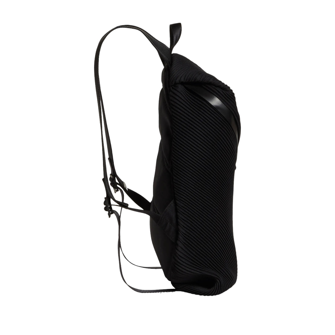 BIAS PLEATS BACKPACK