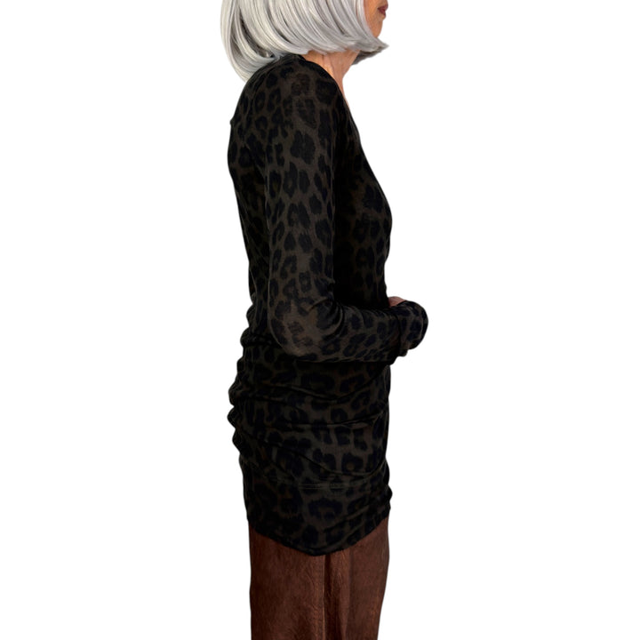 LEOPARD PRINT T-SHIRT