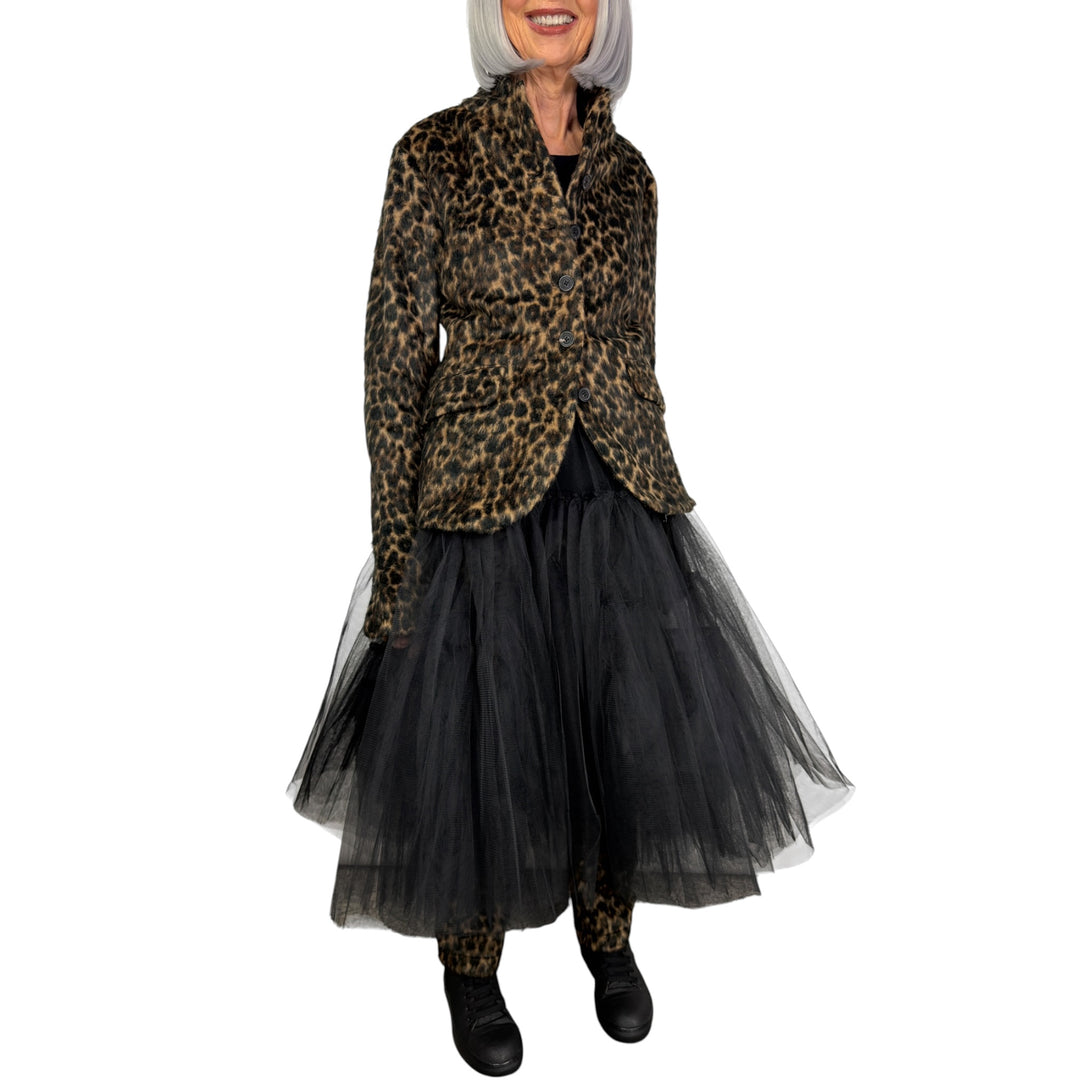 LAYERED TULLE FULL SKIRT