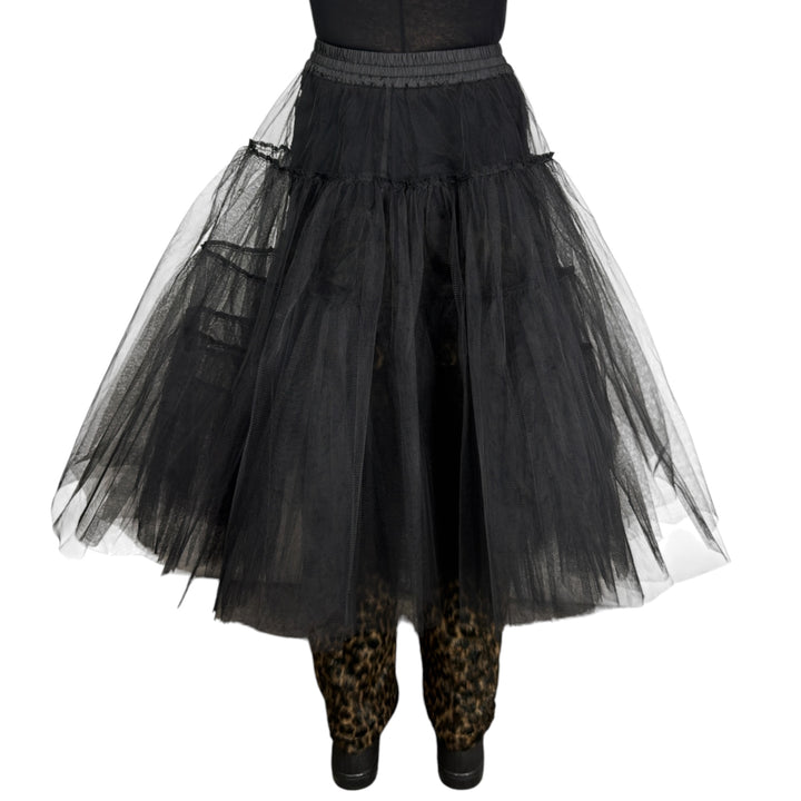LAYERED TULLE FULL SKIRT