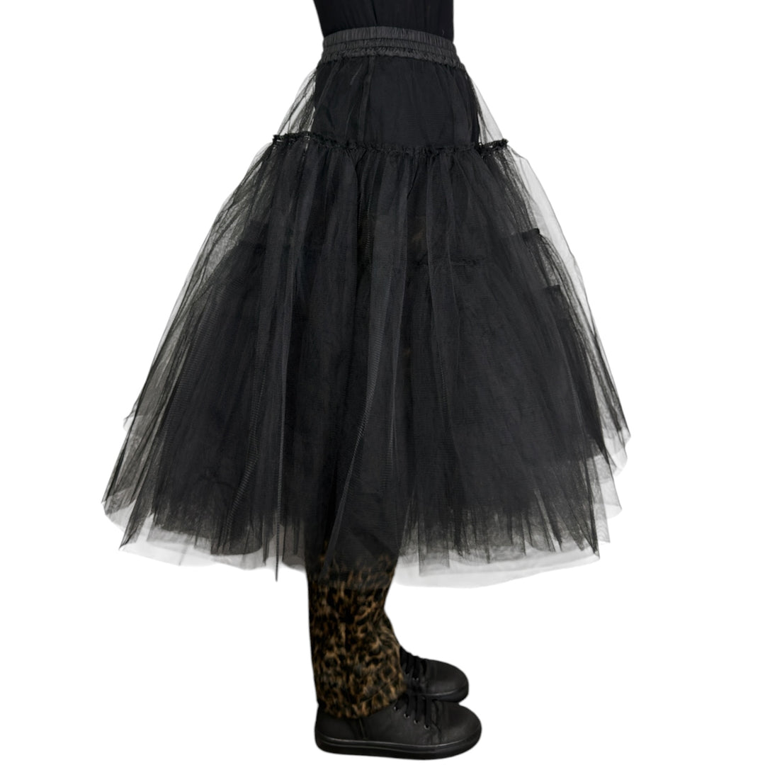 LAYERED TULLE FULL SKIRT