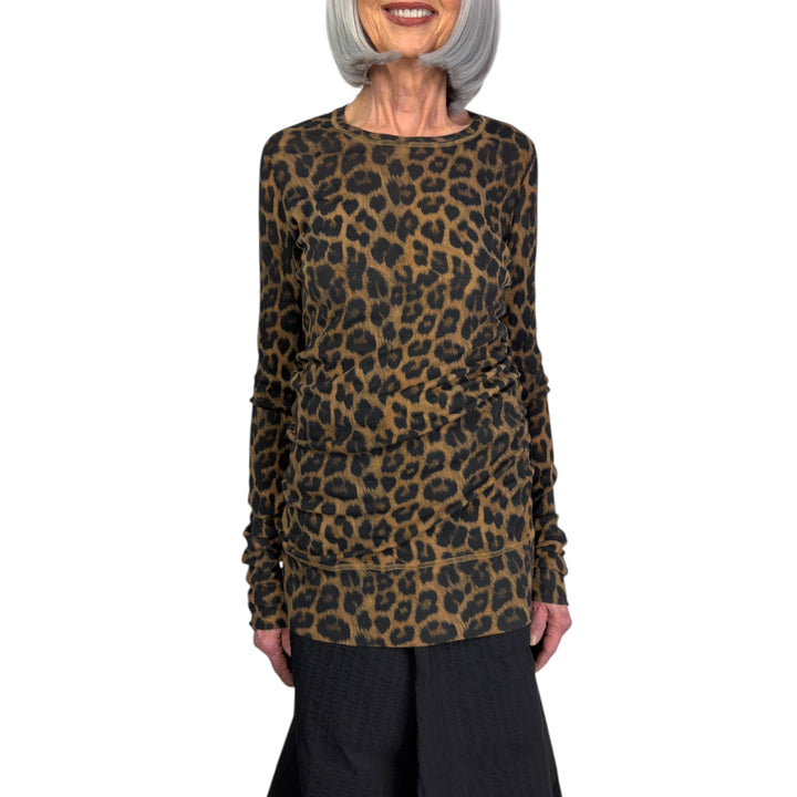 LEOPARD PRINT T-SHIRT
