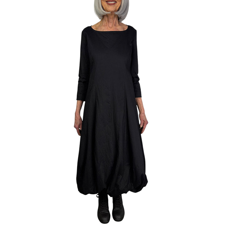 3/4 SLEEVE SHAPED DRESS
