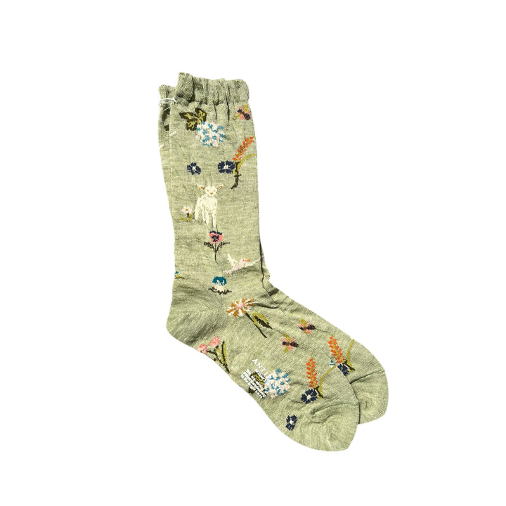 GARDEN FLOWERS TROUSER SOCKS