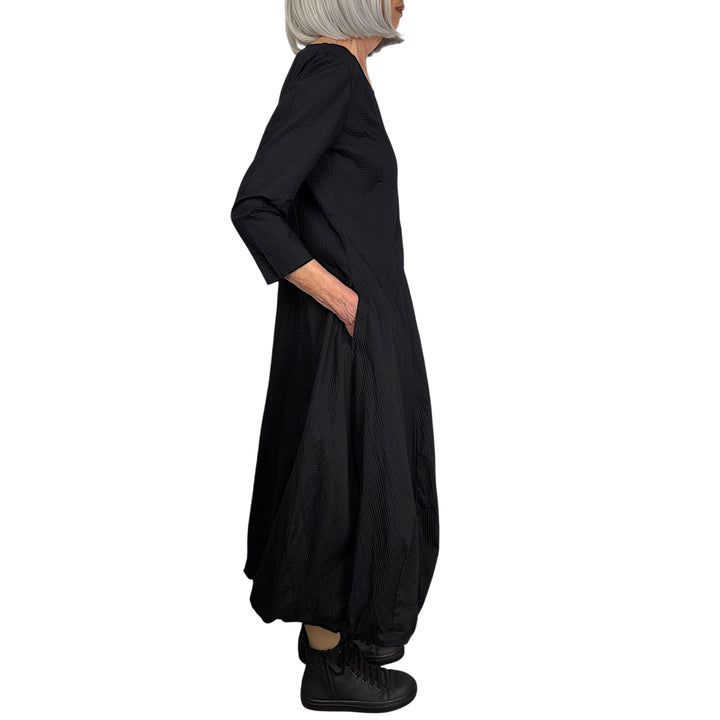 3/4 SLEEVE SHAPED DRESS