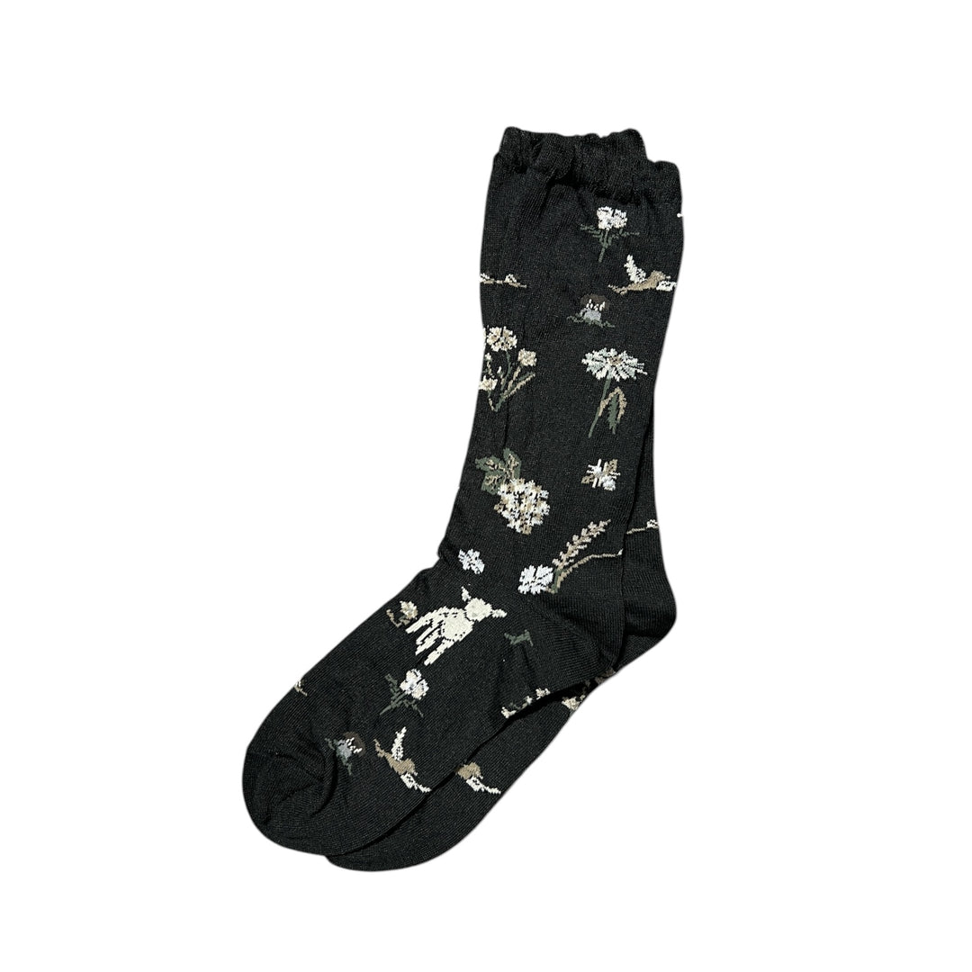 GARDEN FLOWERS TROUSER SOCKS