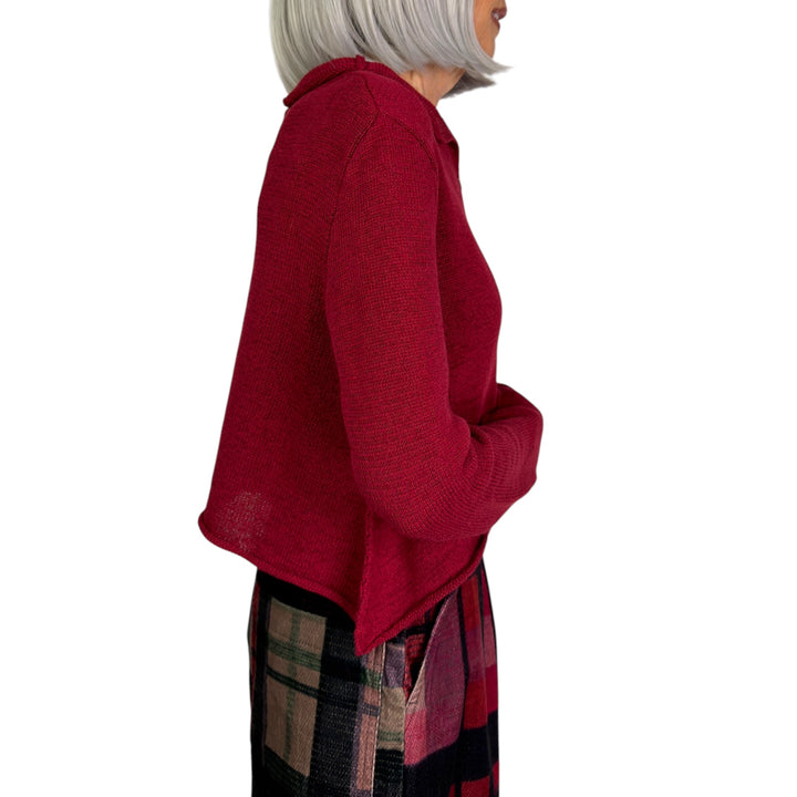 SHORT BUTTON CARDIGAN