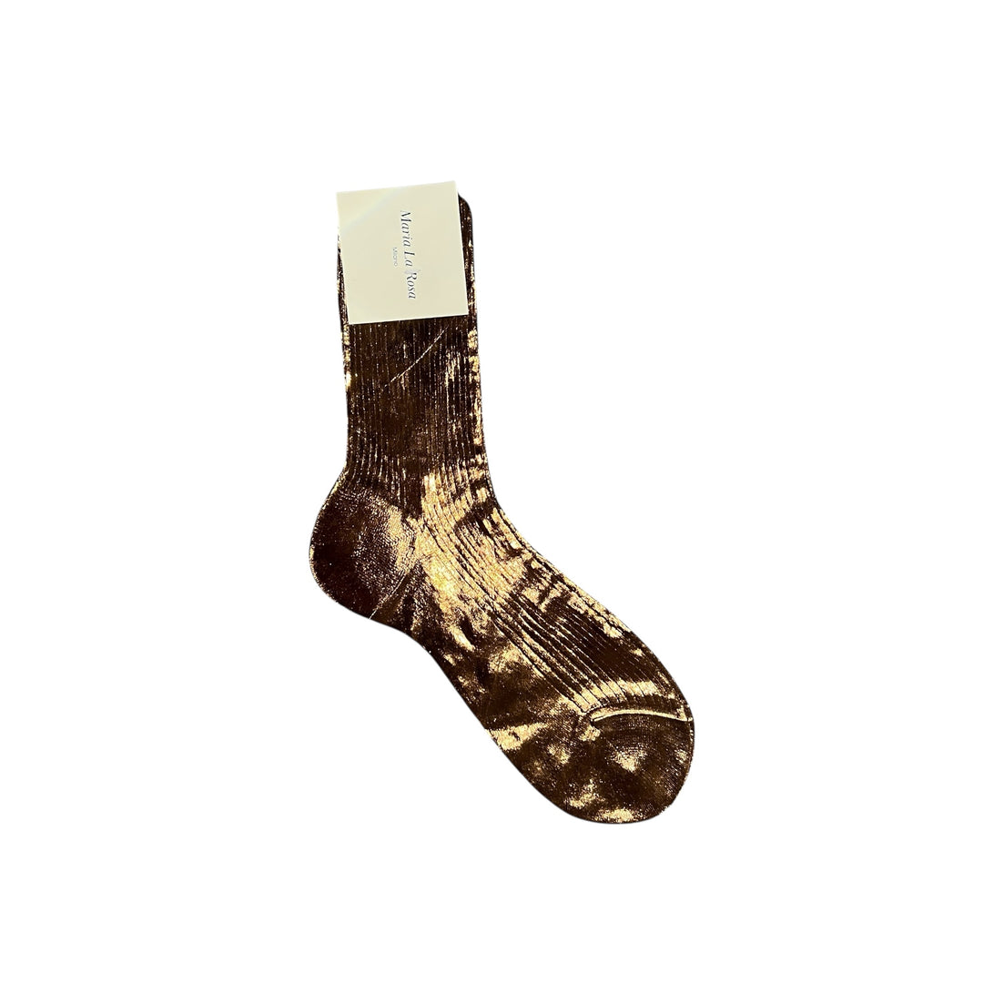 ONE RIBBED LAMINATED SOCKS
