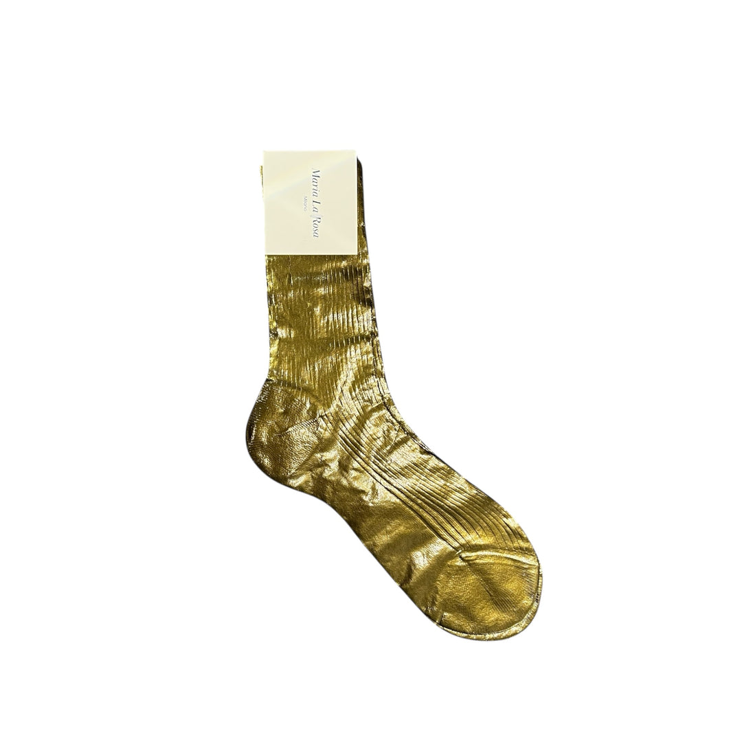 ONE RIBBED LAMINATED SOCKS
