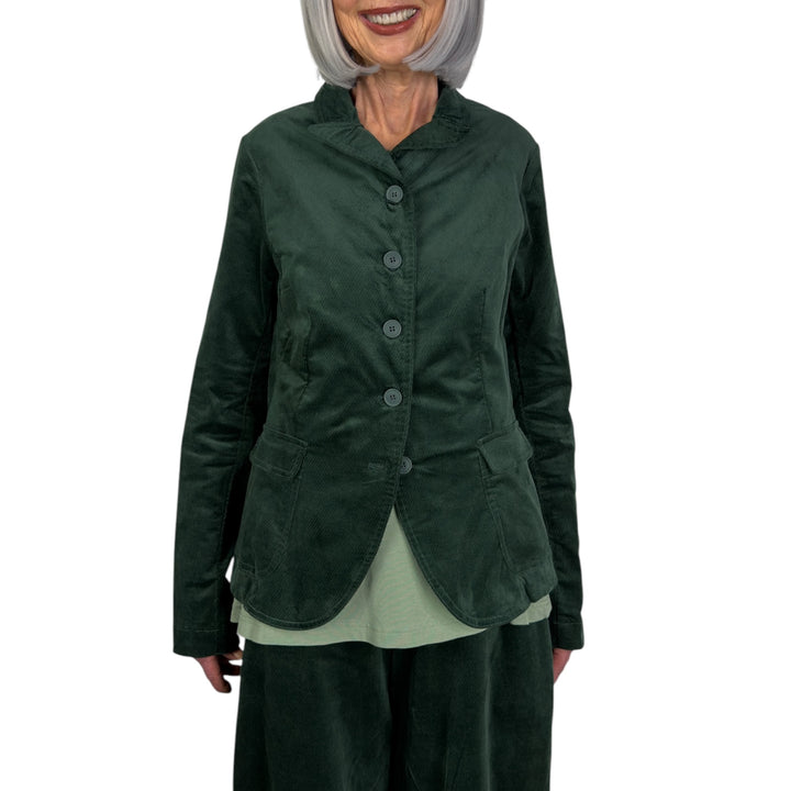 BRUSHED CORDUROY SHAPED JACKET