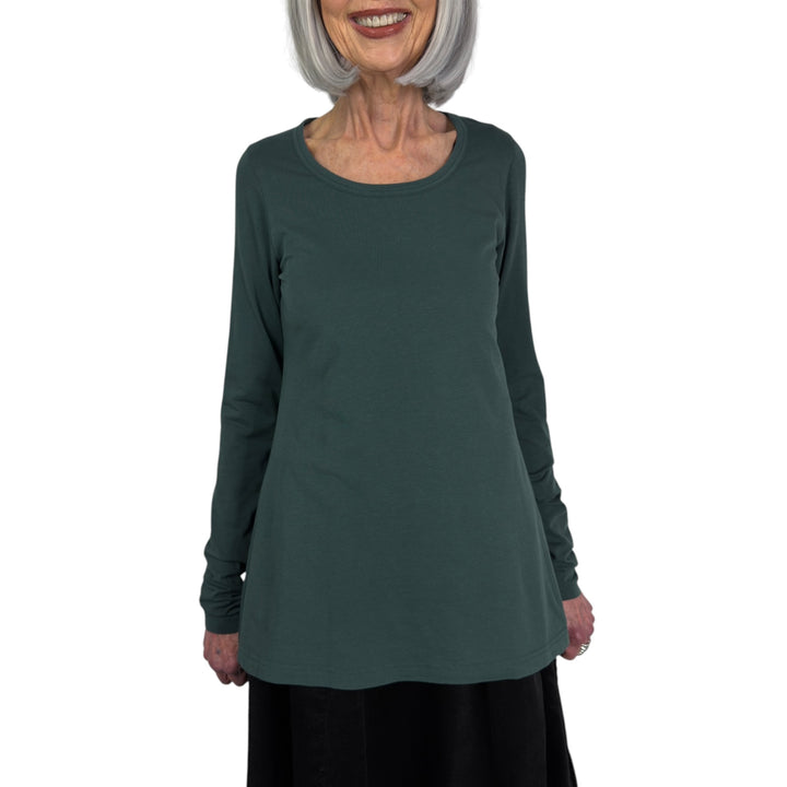 L/S FLARED T-SHIRT