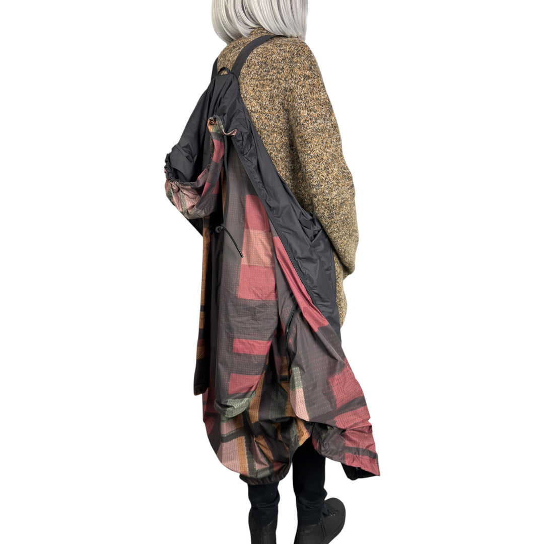 DIAGONAL ZIP WATER REPELLENT COAT