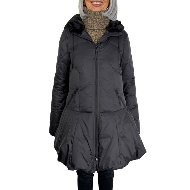SOLID SHORT PUFFER COAT