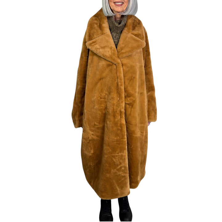 FAUX FUR LONG COAT