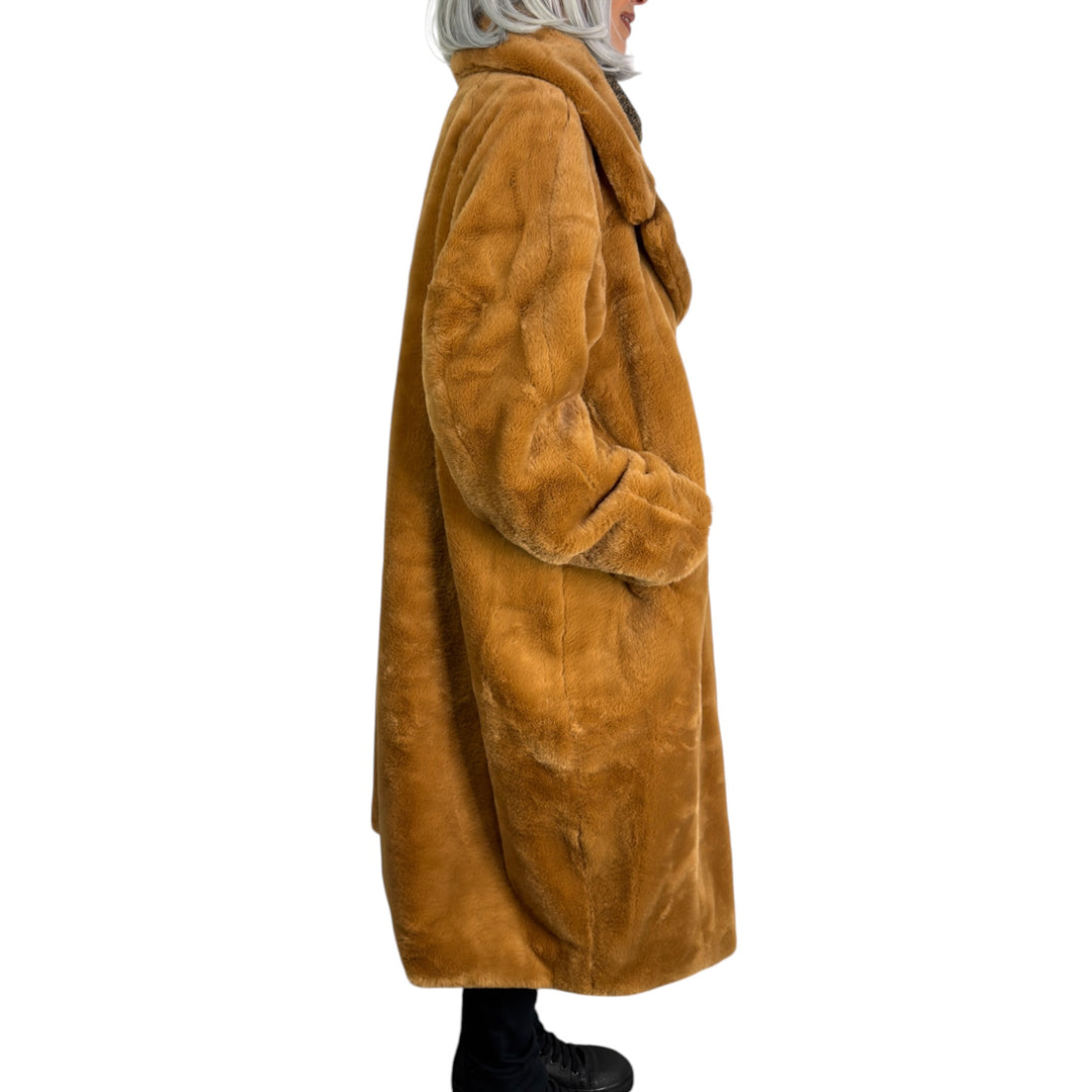 FAUX FUR LONG COAT