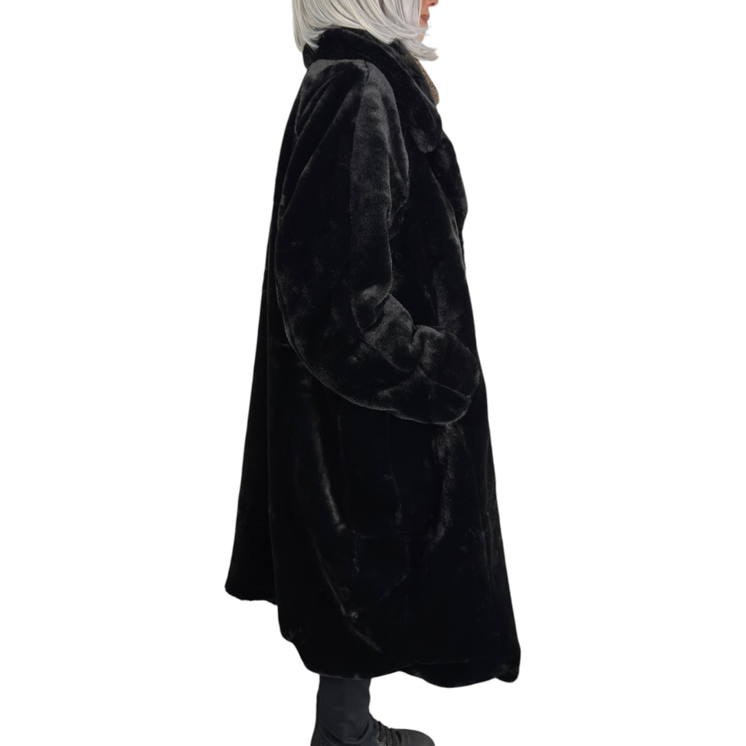 FAUX FUR LONG COAT