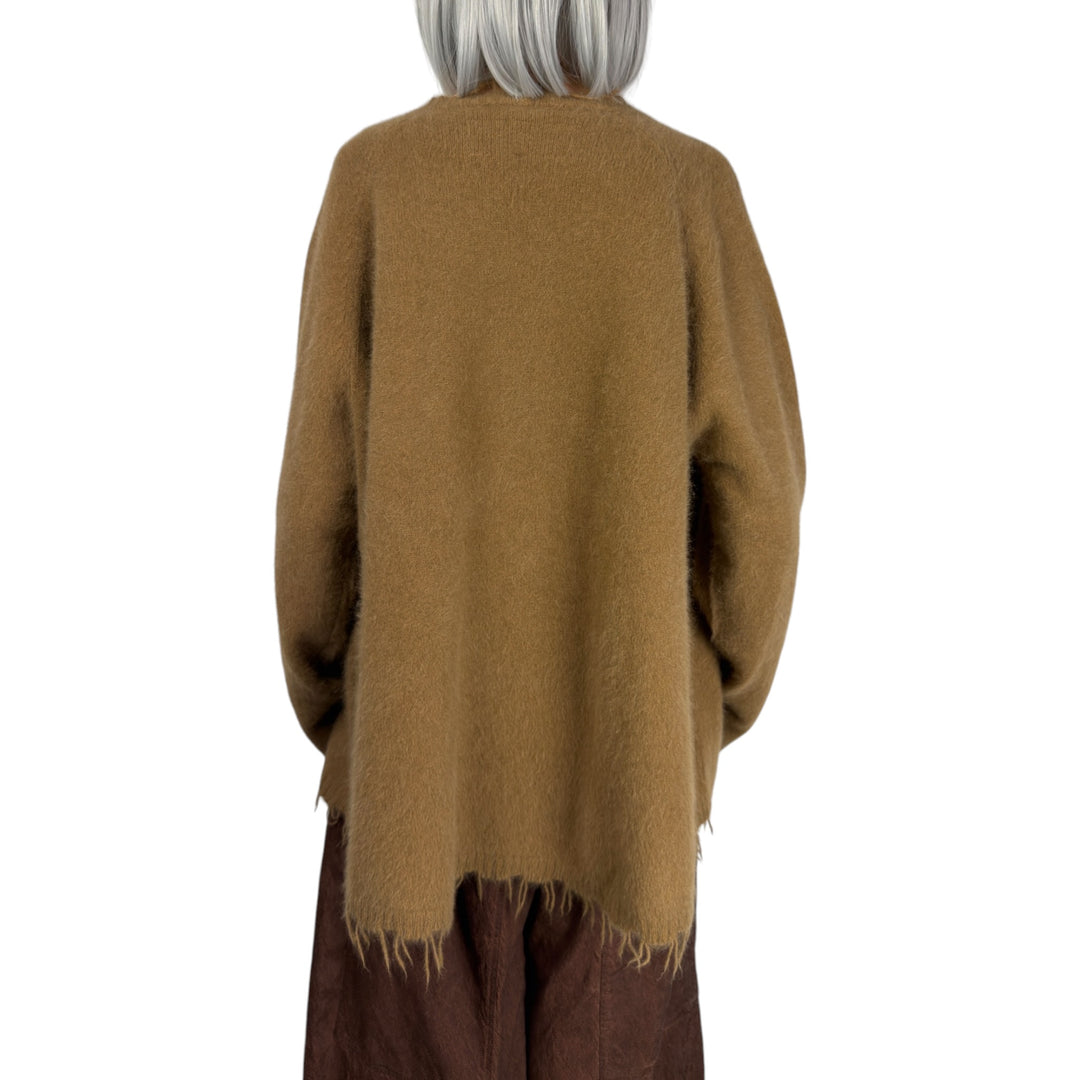 FOX HAIR PULLOVER SWEATER