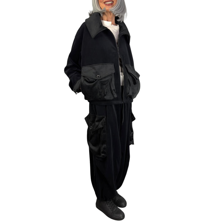 VELVETEEN CARGO PANT