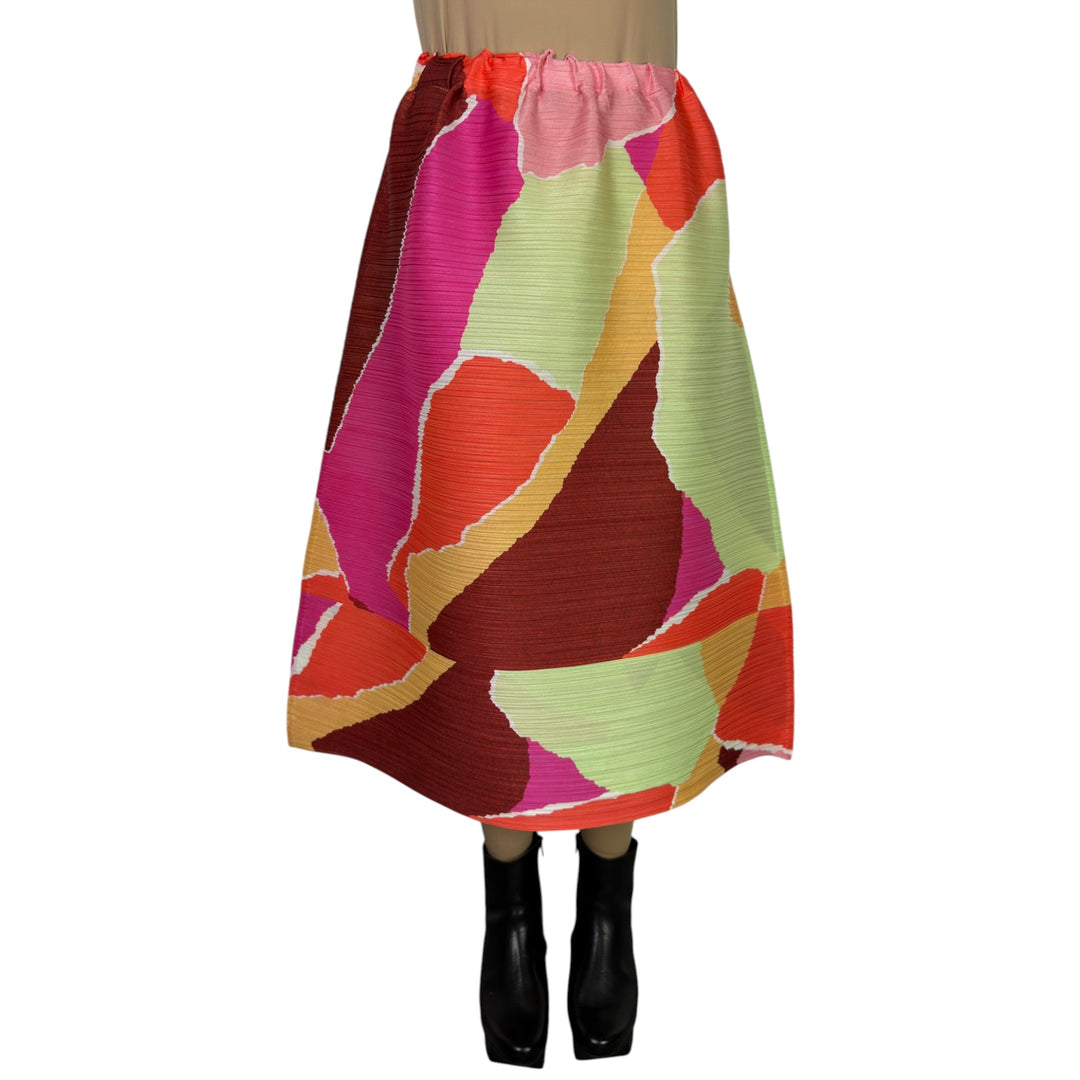 SURPRISE! PRINT A-LINE SKIRT
