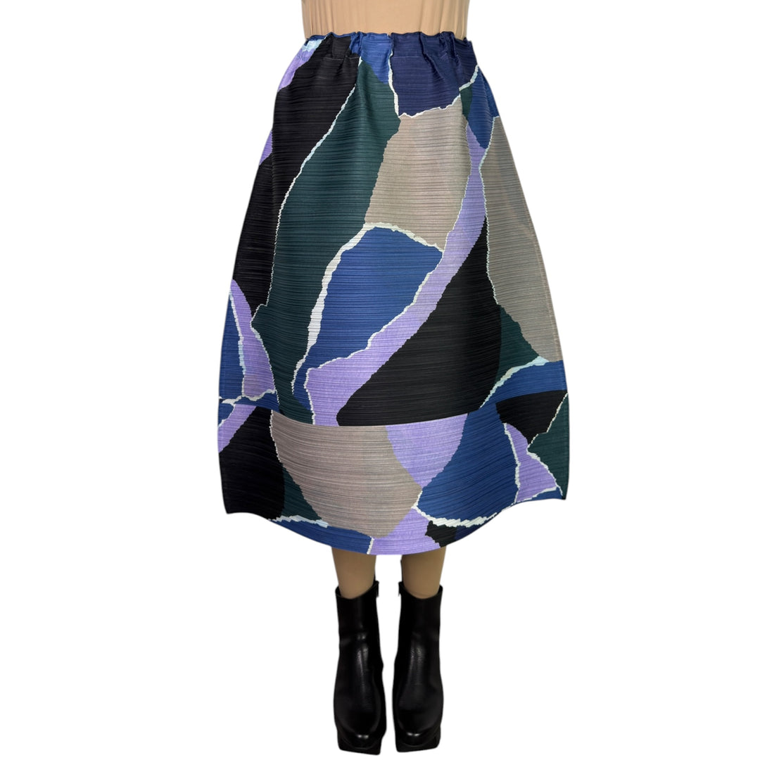 SURPRISE! PRINT A-LINE SKIRT