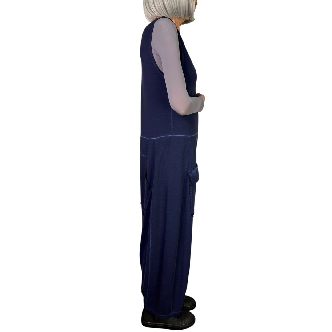 COTTON SWEAT JUMPSUIT