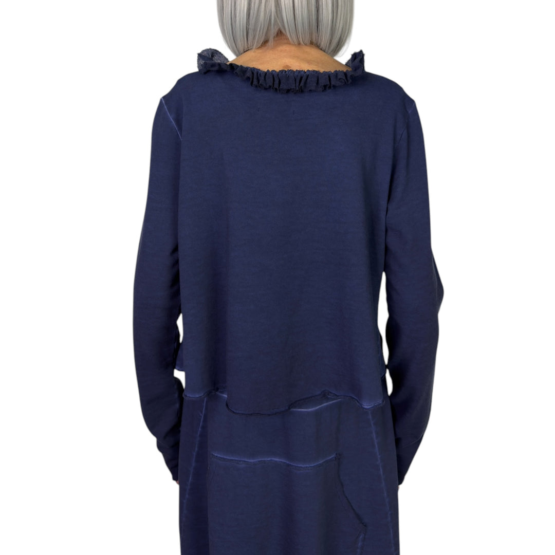 COTTON SWEAT SHORT CARDIGAN