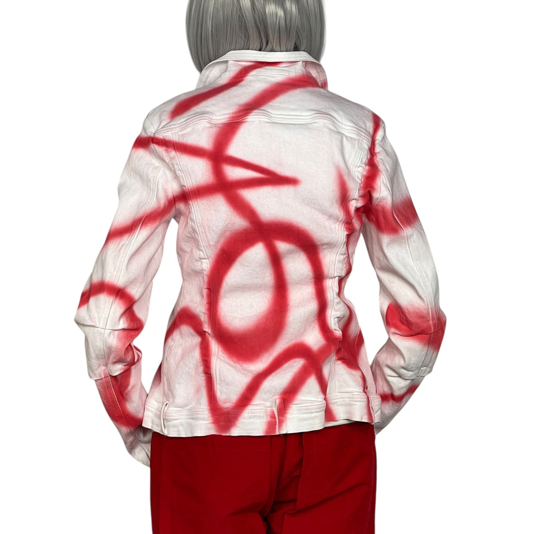 HAND PAINTED GRAFFITI JACKET