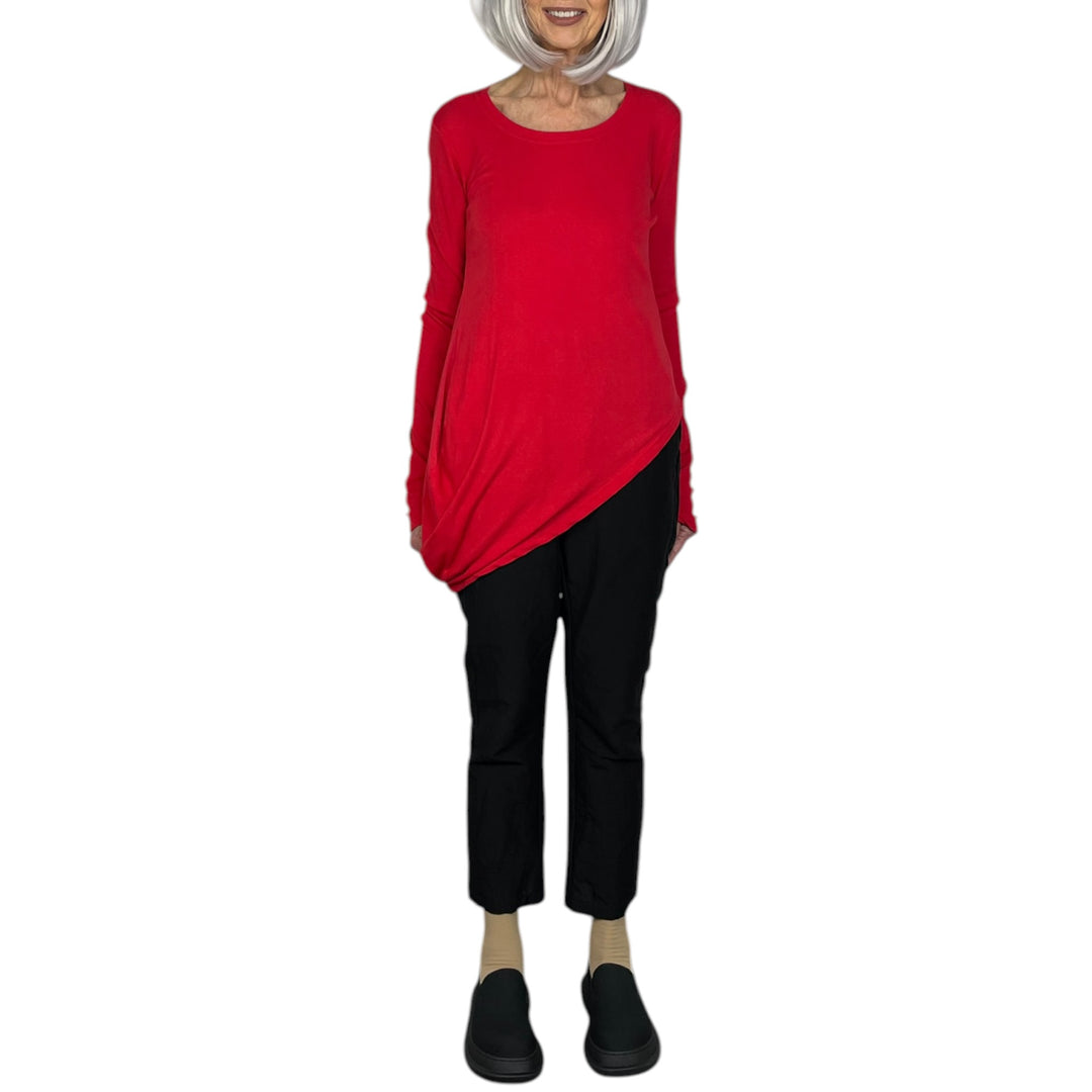 L/S ASYMMETRIC T-SHIRT
